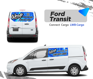 combo 5 Ford Transit Connect Van / Commercial Vinyl Graphics Vehicle Wrap