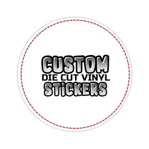 full color print on vinyl size 30" diameter