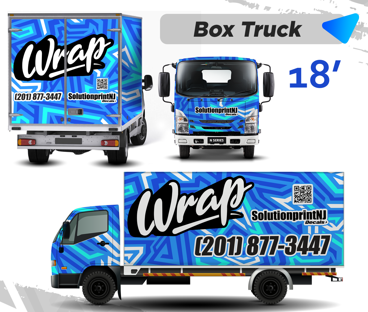 BOX TRUCK 18' FULL WRAP – SOLUTIONPRINT LLC