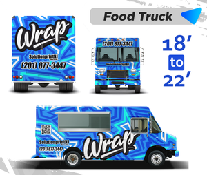 FOOD TRUCK 18 TO 22 FULL WRAP