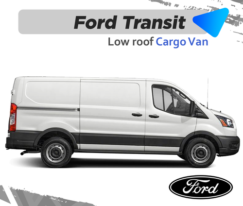 VAN FORD TRANSIT LOW ROOF COMBOS WRAPS GRAPHICS
