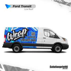 VAN FORD TRANSIT LOW ROOF COMBOS WRAPS GRAPHICS